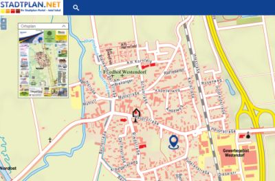 Screenshot Stadtplan.NET