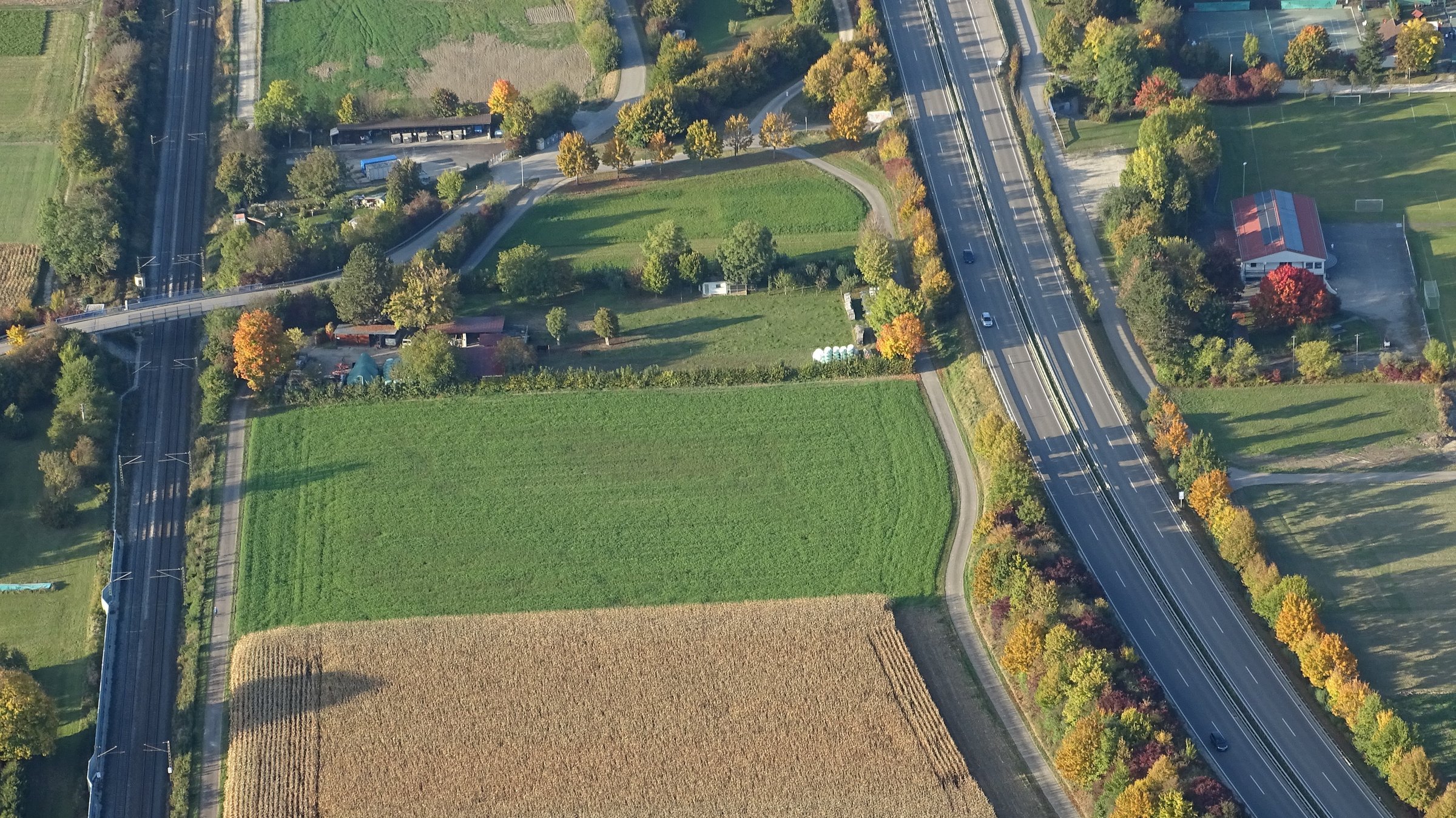 Wertstoffhof (Luftbild)
