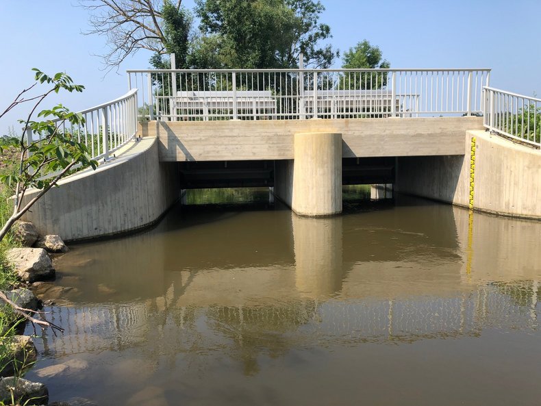 Hochwasserschutz Schutzanlage