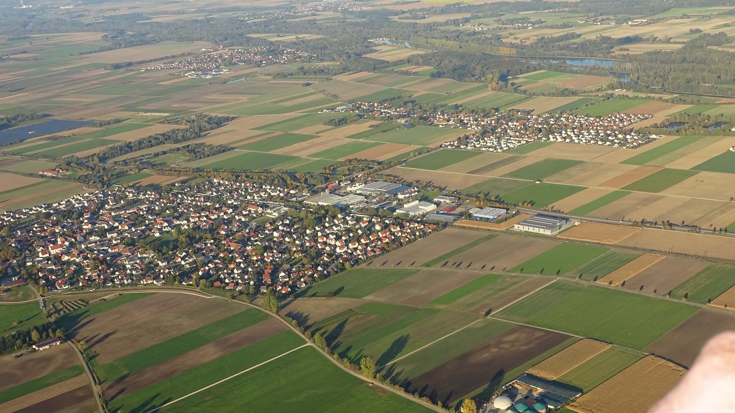 Gewerbegebiet Luftbild